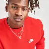 Nike Sportswear Club Fleece Crewneck University Red / White sold by JD Sports