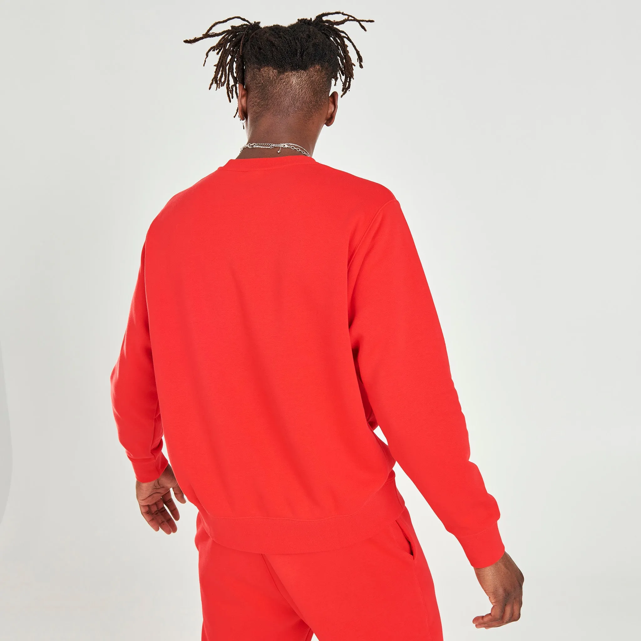 Nike Sportswear Club Fleece Crewneck University Red / White sold by JD Sports product image thumbnail 2