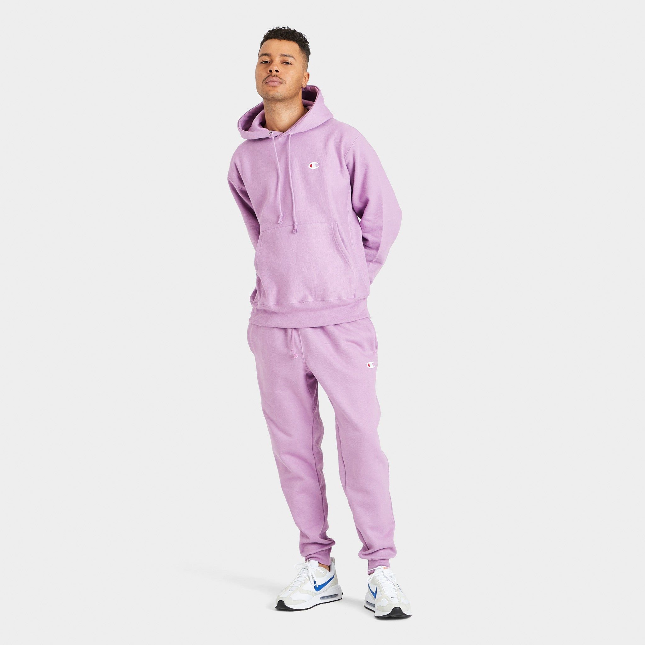 Champion Reverse Weave PO Hood / Tinted Lavendar sold by JD Sports product image thumbnail 5