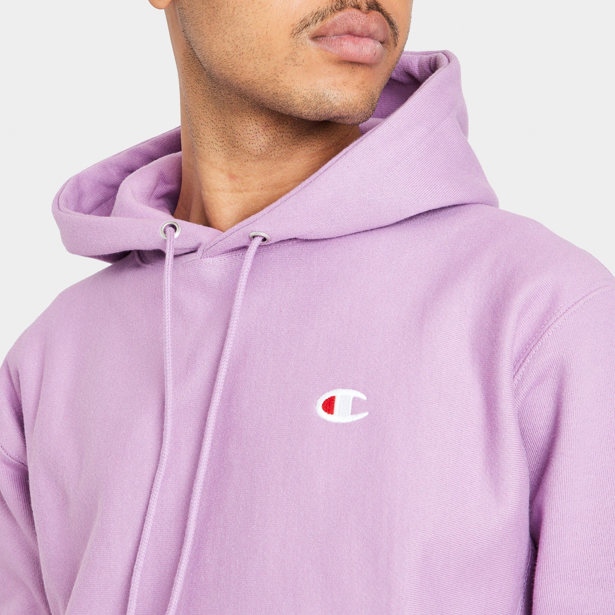 Champion Reverse Weave PO Hood / Tinted Lavendar sold by JD Sports product image thumbnail 3
