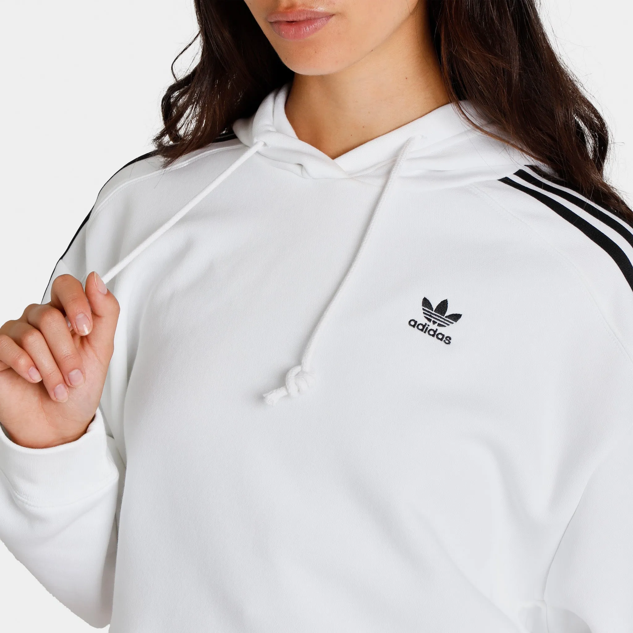 adidas Women's Short Pullover Hoodie / White sold by JD Sports product image thumbnail 4
