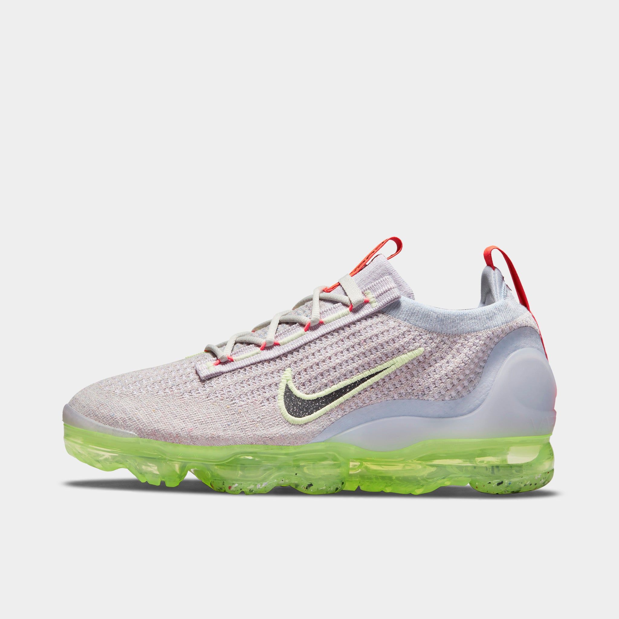 Nike Women's VaporMax 2021 Flyknit Light Bone / Lime Ice - Ghost sold by JD Sports