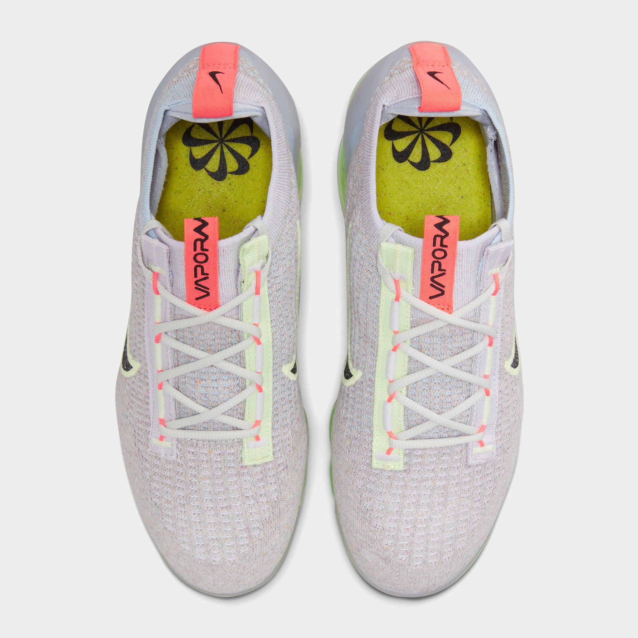 Nike Women's VaporMax 2021 Flyknit Light Bone / Lime Ice - Ghost sold by JD Sports product image thumbnail 5