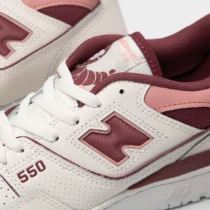 New Balance Women's BBW550DP Sea Salt / Washed Burgundy - Pink Moon sold by JD Sports