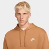 Nike Sportswear Club Fleece Pullover Hoodie Flax / White sold by JD Sports