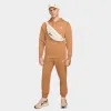 Nike Sportswear Club Fleece Pullover Hoodie Flax / White sold by JD Sports