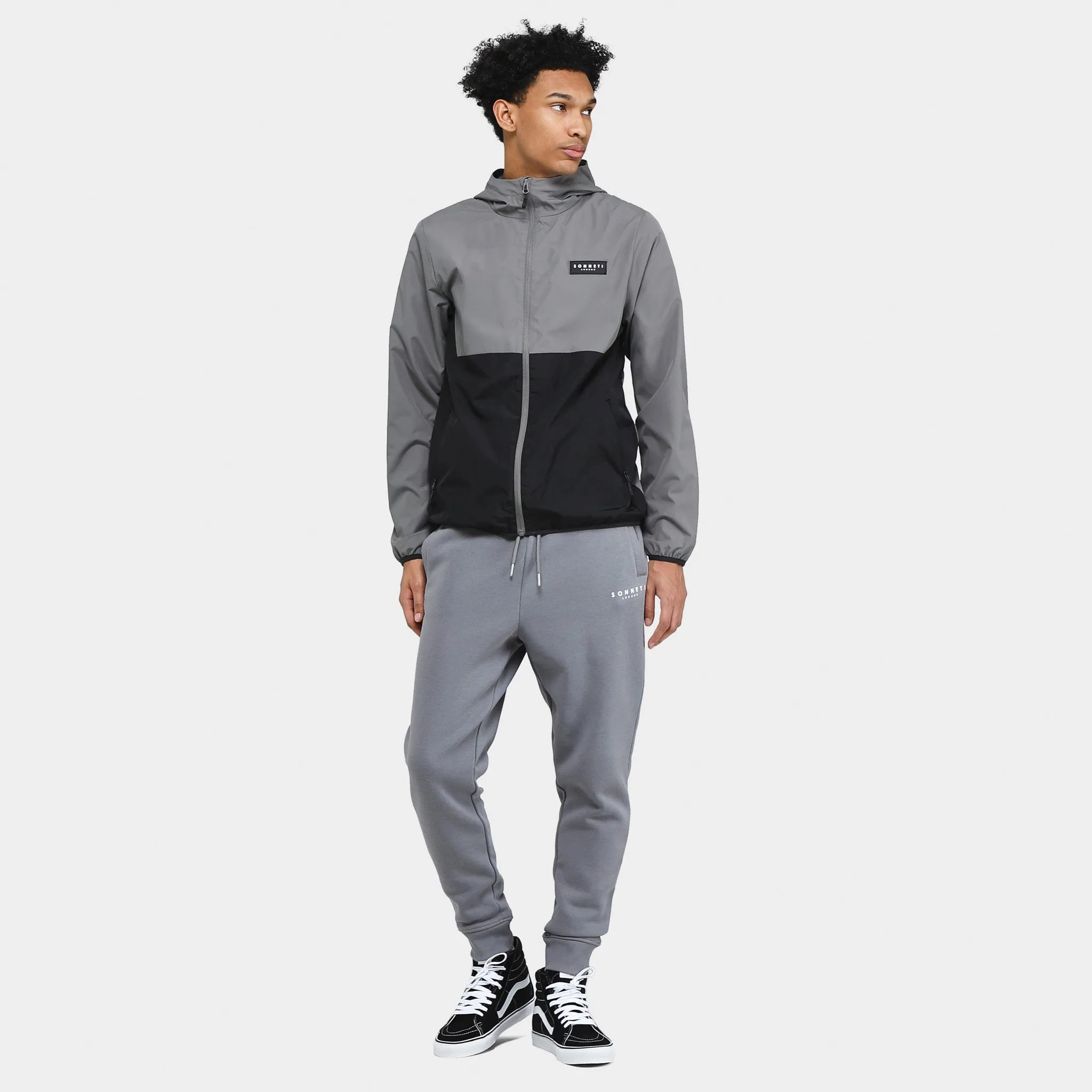 Sonneti Saul Full Zip Windbreaker Jacket / Black sold by JD Sports product image thumbnail 5