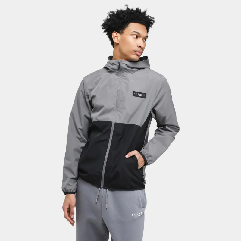 Sonneti Saul Full Zip Windbreaker Jacket / Black made by JD Sports