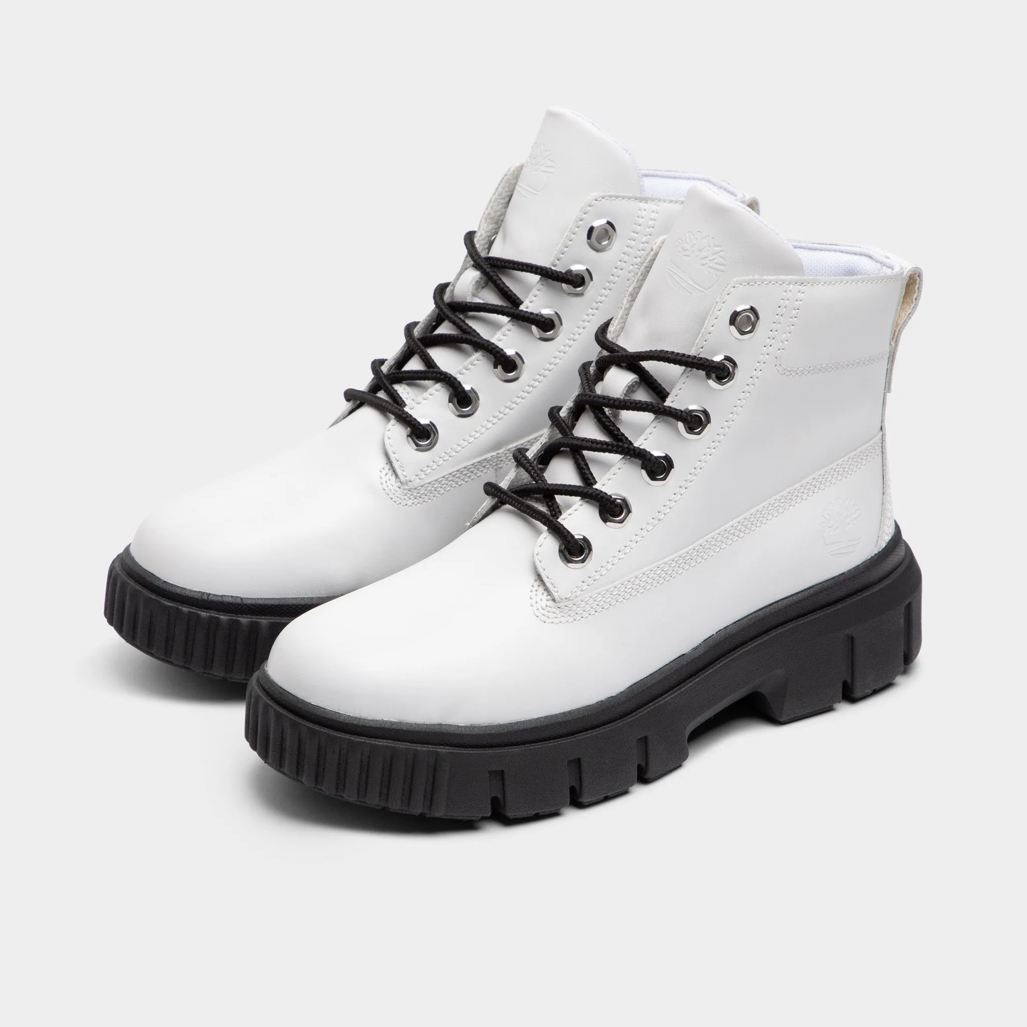 Timberland Women's Greyfield Leather Boot / White Full-Grain sold by JD Sports product image thumbnail 2