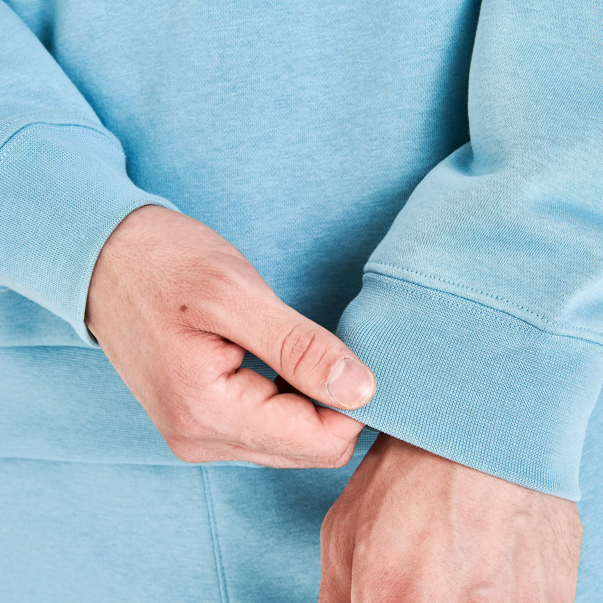 Nike Sportswear Hybrid Fleece Crewneck Sweater / Worn Blue sold by JD Sports product image thumbnail 3