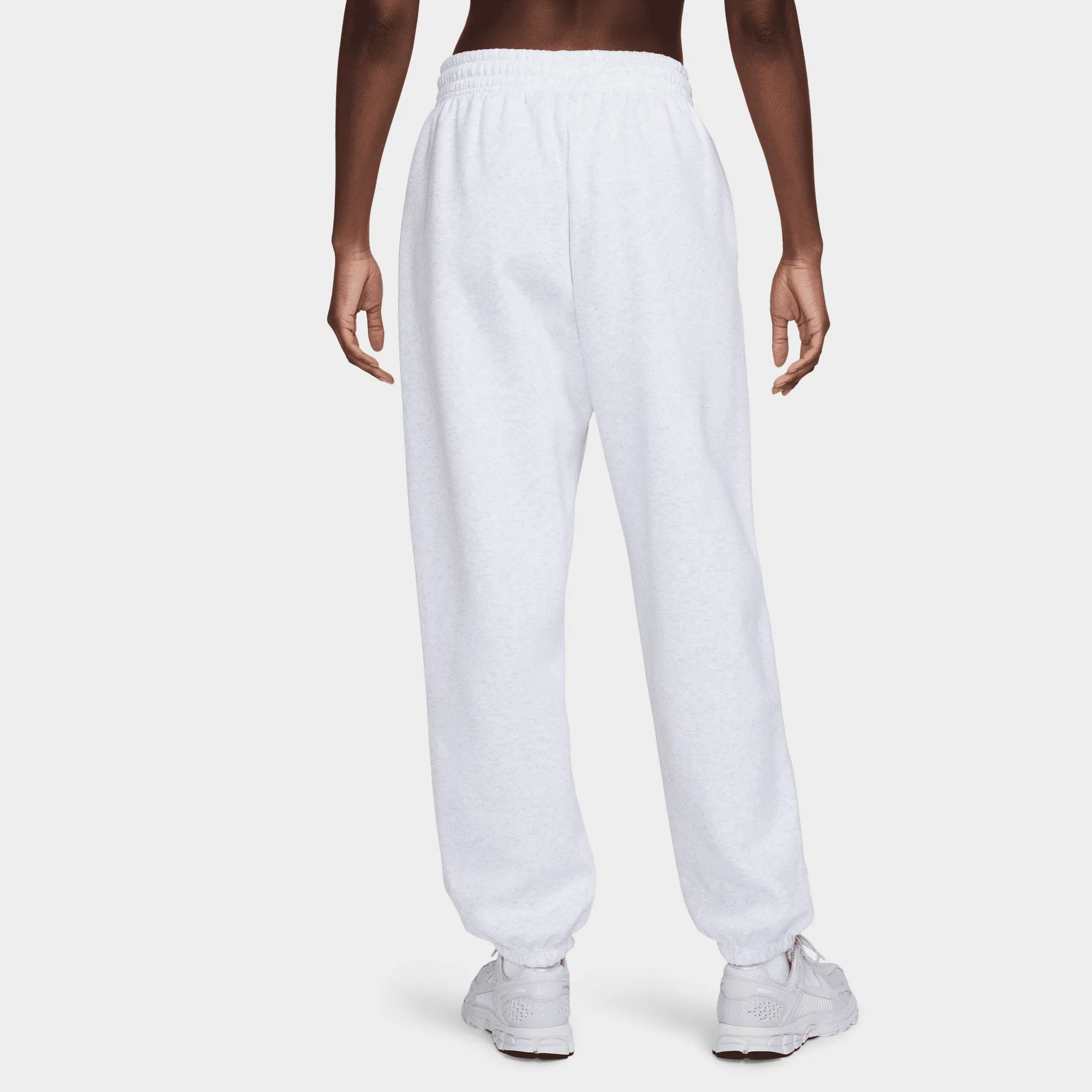 Nike Women's High-Waisted Oversized Sweatpants Birch Heather / Black sold by JD Sports product image thumbnail 2