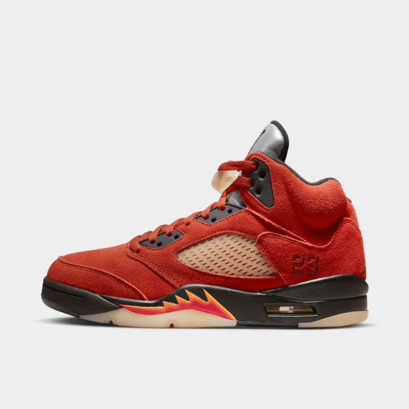 Jordan Women's 5 Retro Martian Sunrise / Black - Fire Red sold by JD Sports