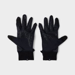 Jordan Hyperstorm Fleece Gloves Black / Black - Sail sold by JD Sports