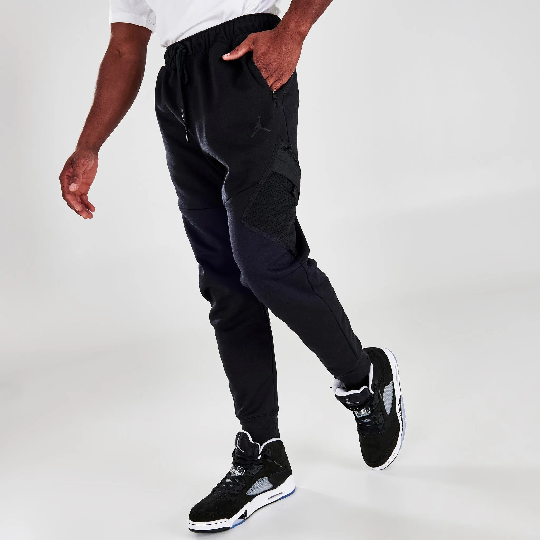 Jordan Dri-FIT Air Pants Black / Black sold by JD Sports product image thumbnail 5