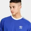 adidas Originals Adicolor 3-Stripes Long Sleeve T-shirt / Semi Lucid Blue sold by JD Sports
