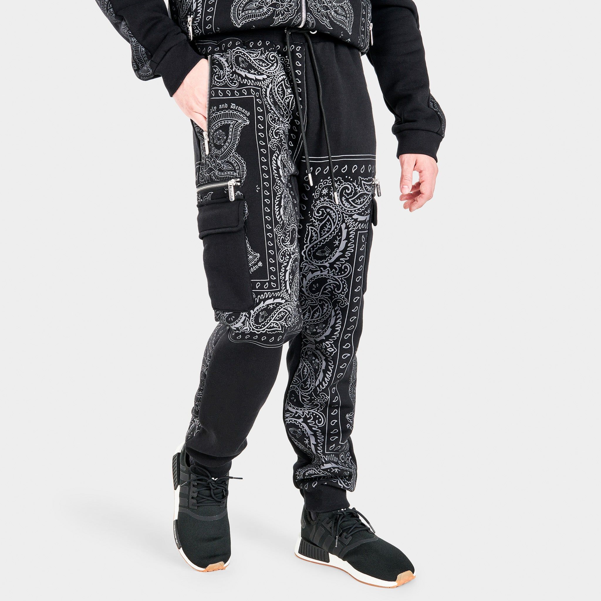 Supply & Demand Placement Print Pants / Black sold by JD Sports product image thumbnail 3