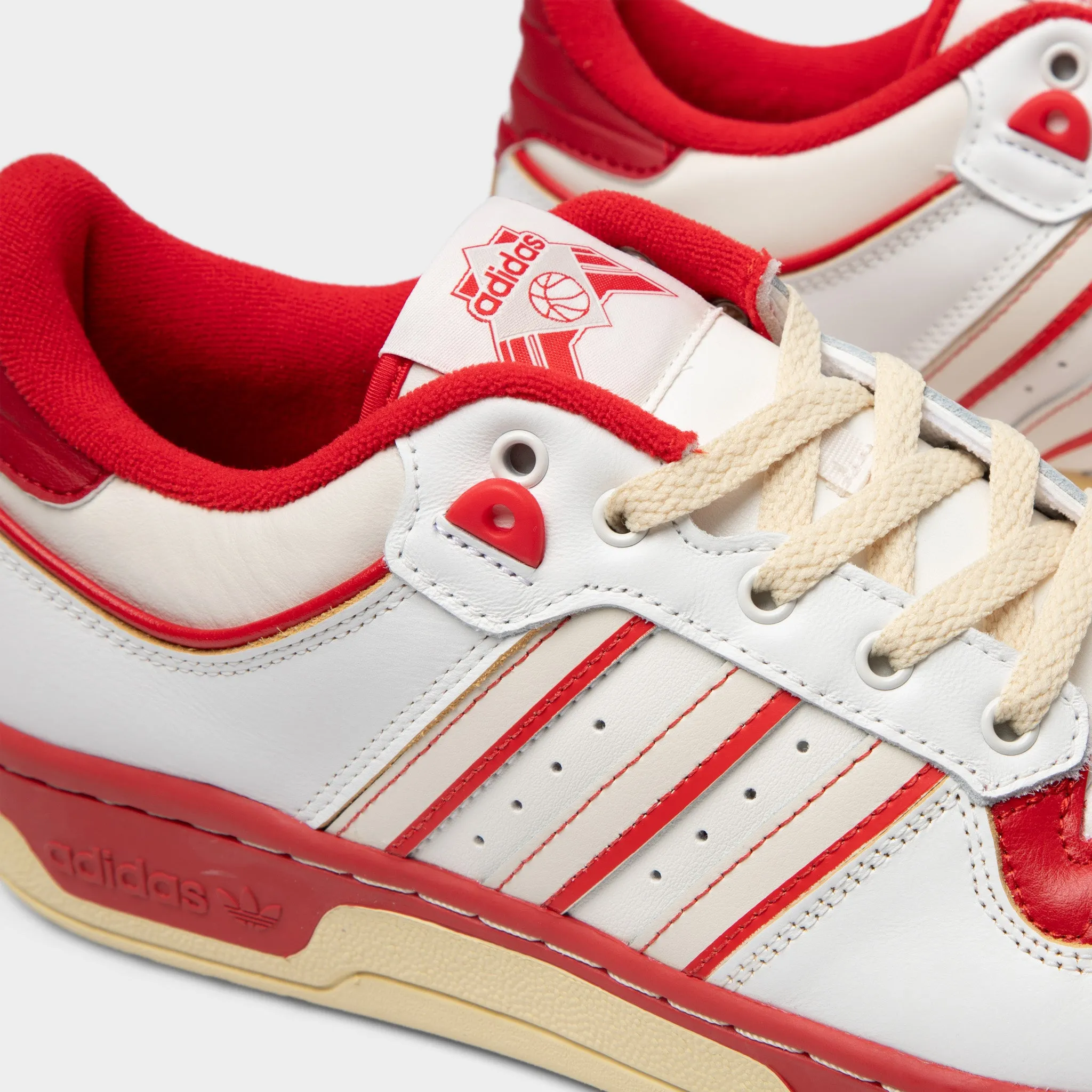 Adidas Originals Rivalry Low 86 Ftwr White / Better Scarlet - Off White sold by JD Sports product image thumbnail 3