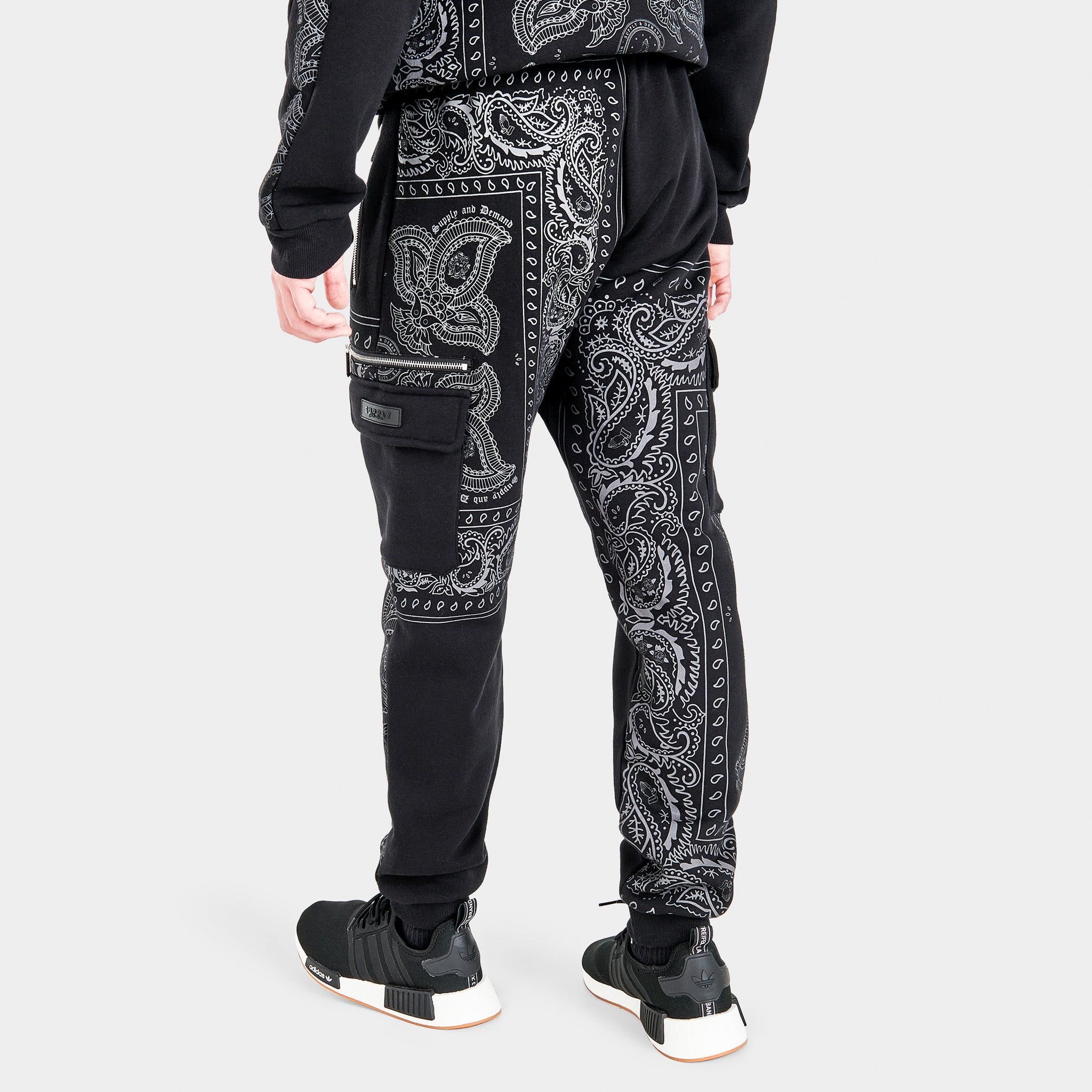 Supply & Demand Placement Print Pants / Black sold by JD Sports product image thumbnail 2