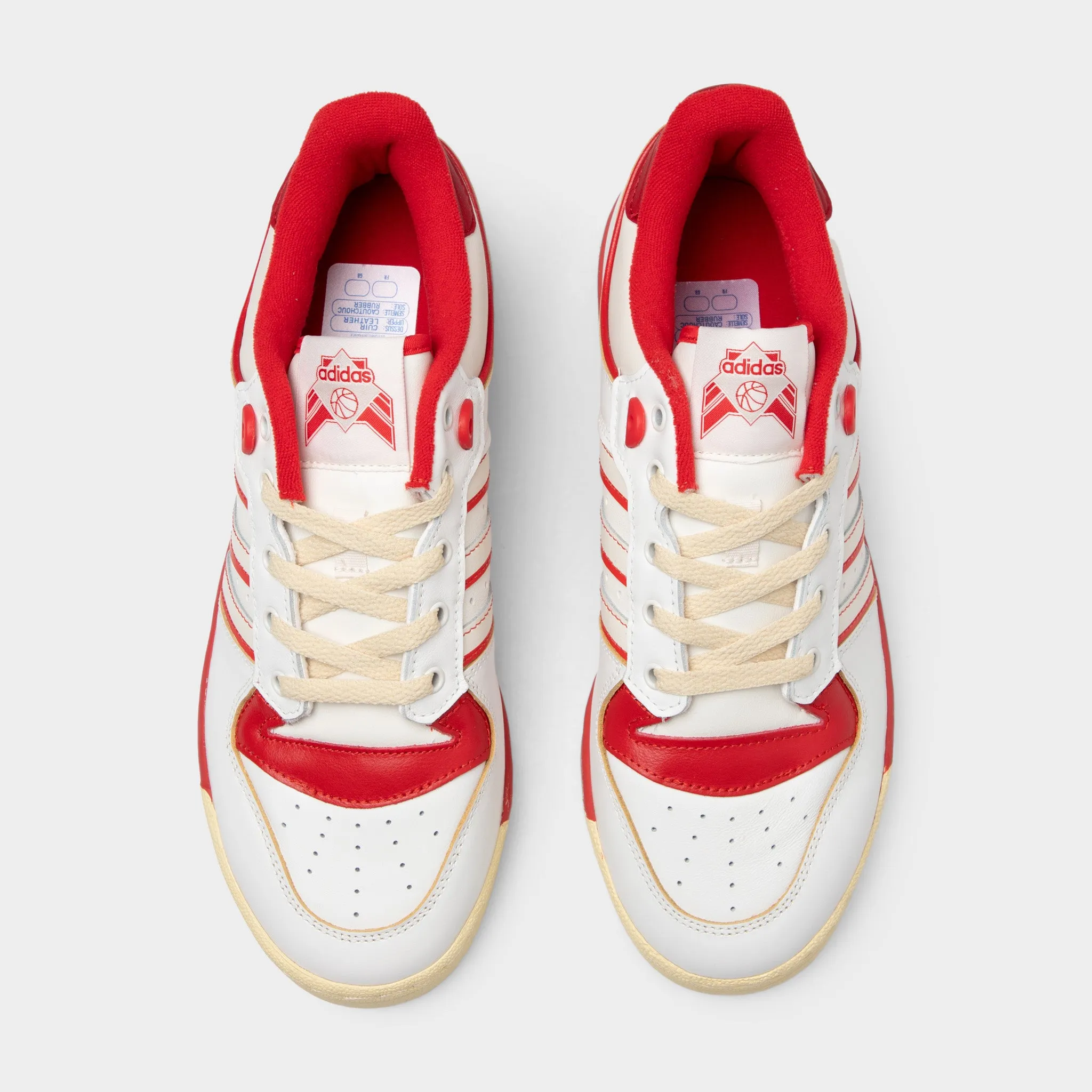 Adidas Originals Rivalry Low 86 Ftwr White / Better Scarlet - Off White sold by JD Sports product image thumbnail 5