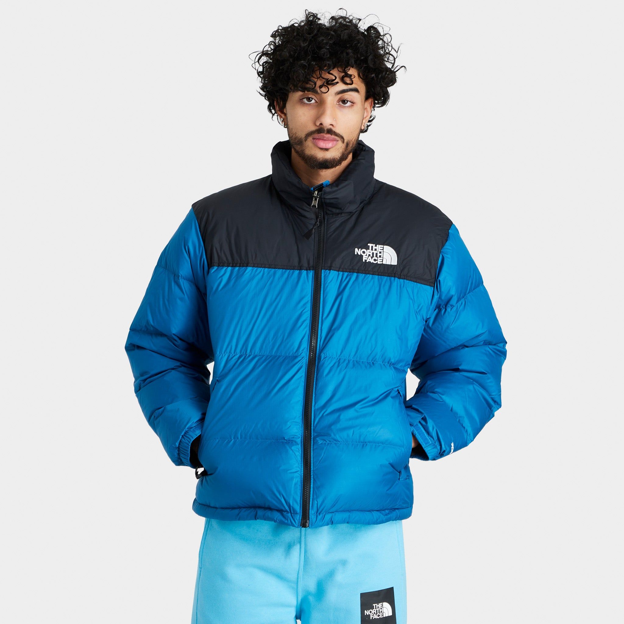 The North Face 1996 Retro Nuptse Jacket / Banff Blue sold by JD Sports