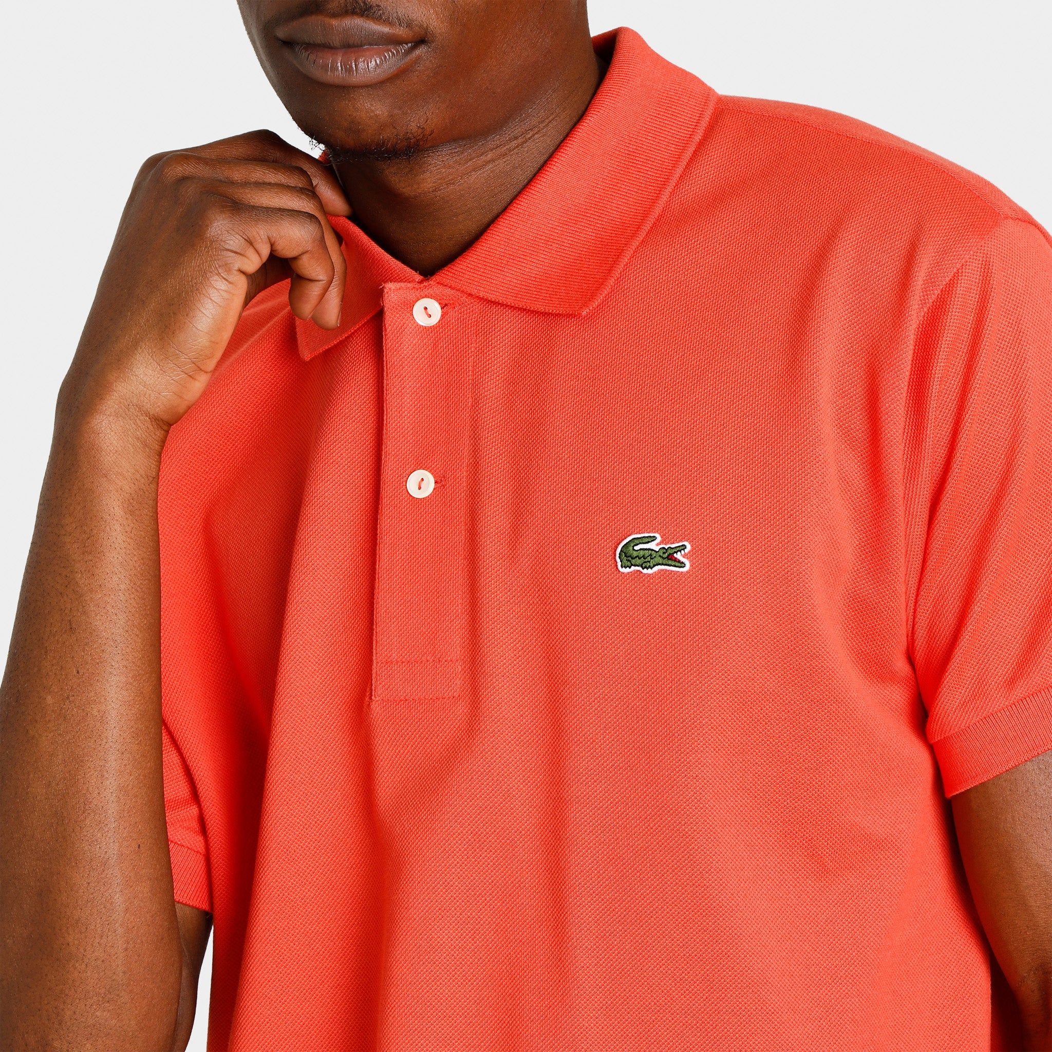 Lacoste Classic Fit L.12.12 Polo T-shirt / Watermelon sold by JD Sports product image thumbnail 4