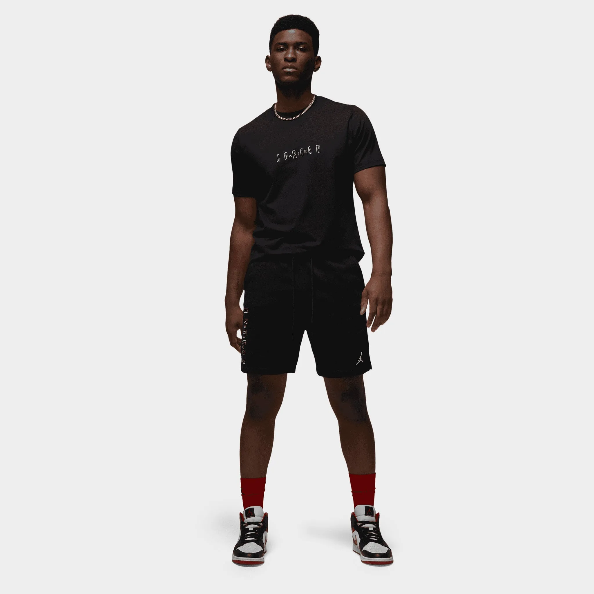 Jordan Essentials Shorts Black / White sold by JD Sports product image thumbnail 5