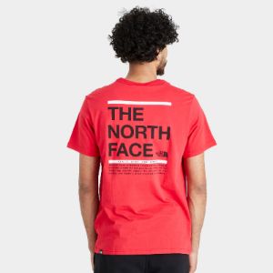 The North Face Back Hit Graphic T-shirt / TNF Red sold by JD Sports