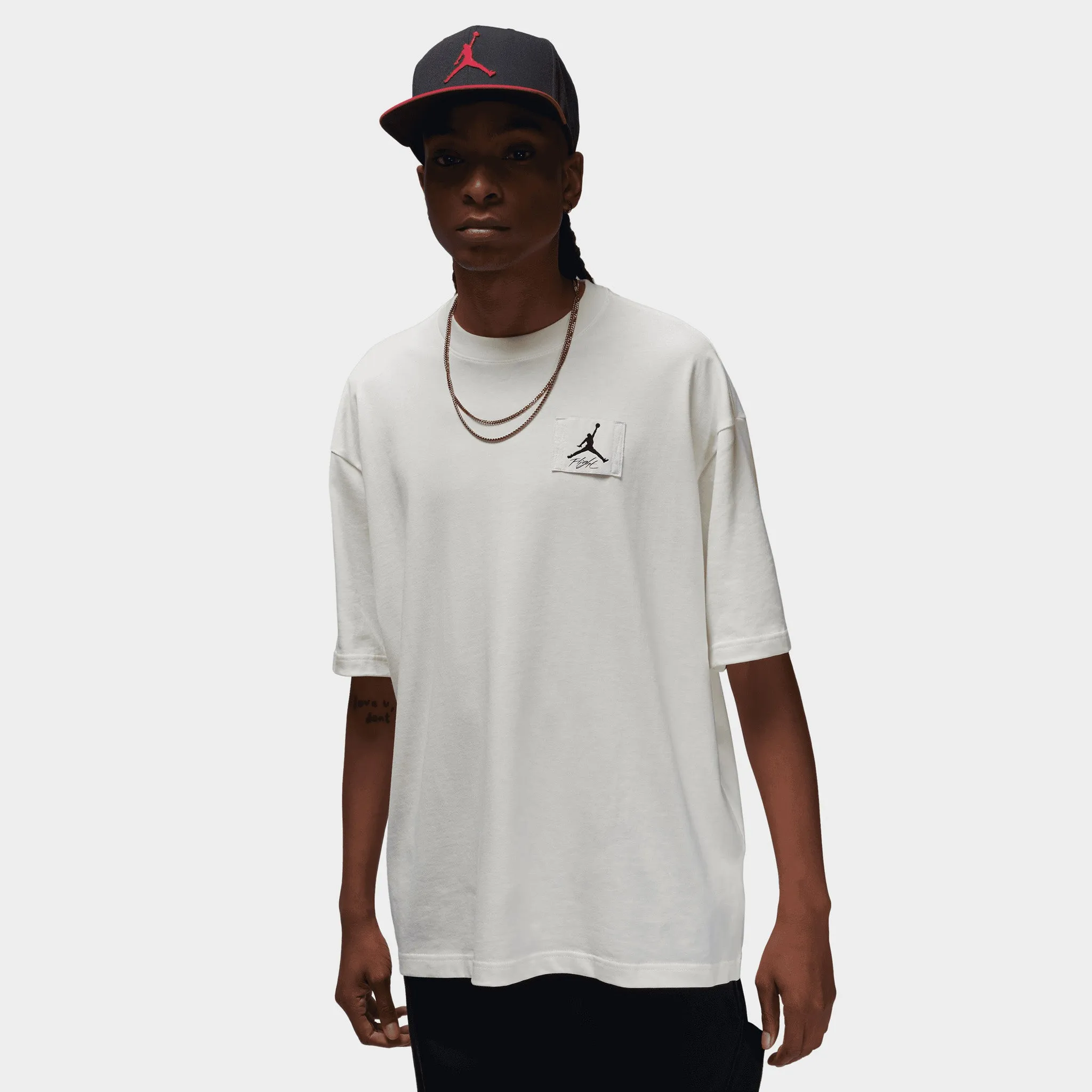 Jordan Flight Essential Oversized T-Shirt / Sail sold by JD Sports