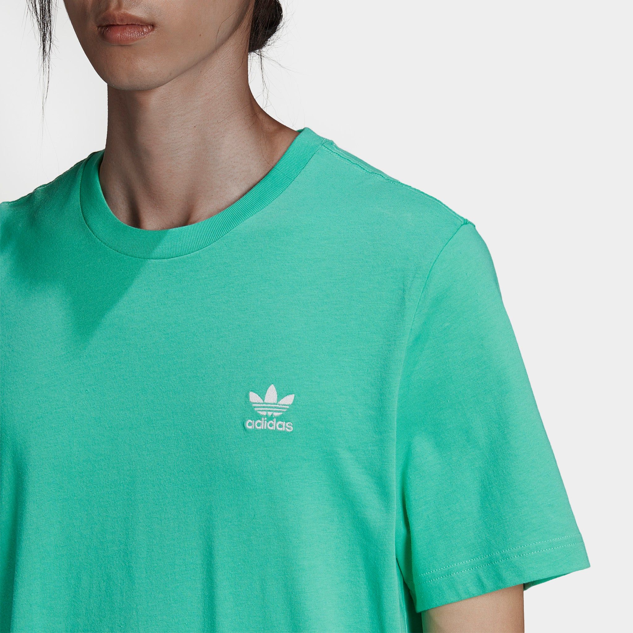 adidas Originals Loungewear Adicolor Essentials Trefoil T-shirt / Hi-Res Green sold by JD Sports product image thumbnail 4