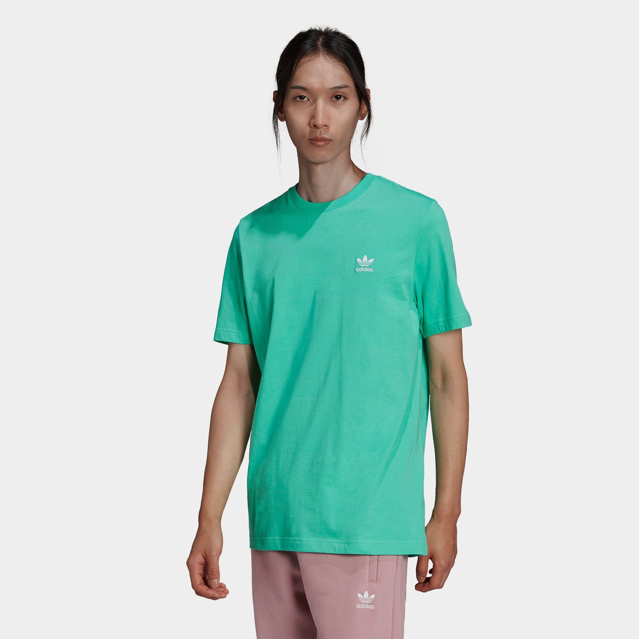 adidas Originals Loungewear Adicolor Essentials Trefoil T-shirt / Hi-Res Green sold by JD Sports