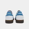 adidas Originals Handball Spezial White / Light Blue - Gum sold by JD Sports