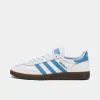 adidas Originals Handball Spezial White / Light Blue - Gum sold by JD Sports