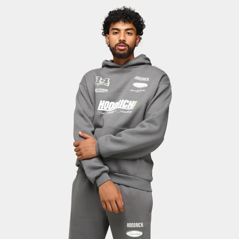 Hoodrich OG Racer Pullover Hoodie Lave Smoke / White - Jasmine Green sold by JD Sports