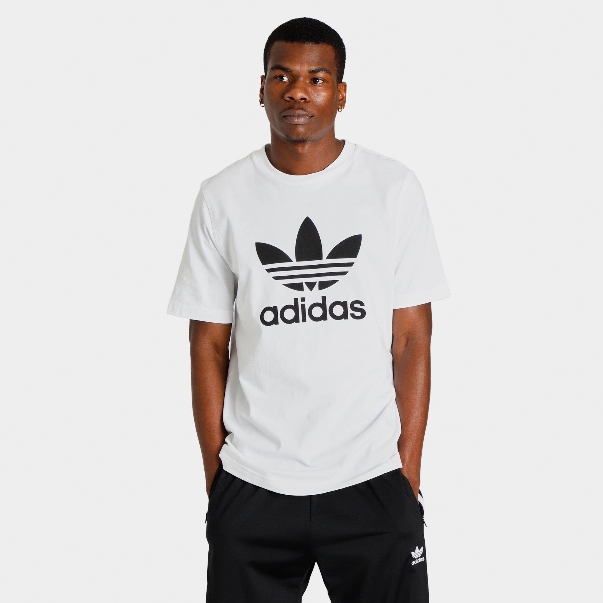 adidas Trefoil T-Shirt / White sold by JD Sports
