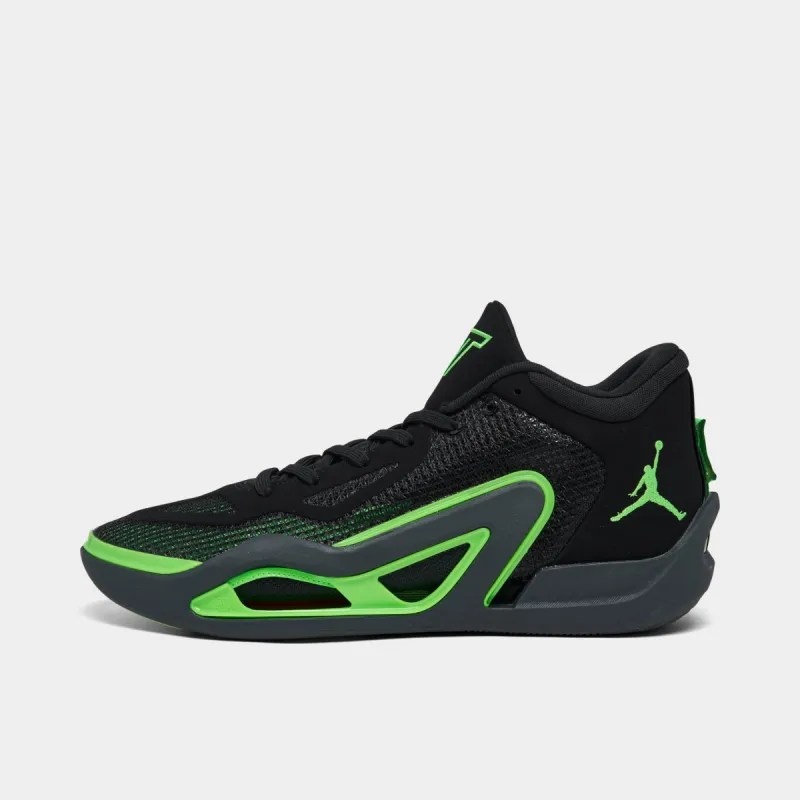 Jordan Tatum 1 Black / Green Strike - Anthracite sold by JD Sports