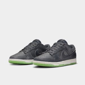 Nike Dunk Low Retro Premium Iron Grey / Phantom - Scream Green sold by JD Sports