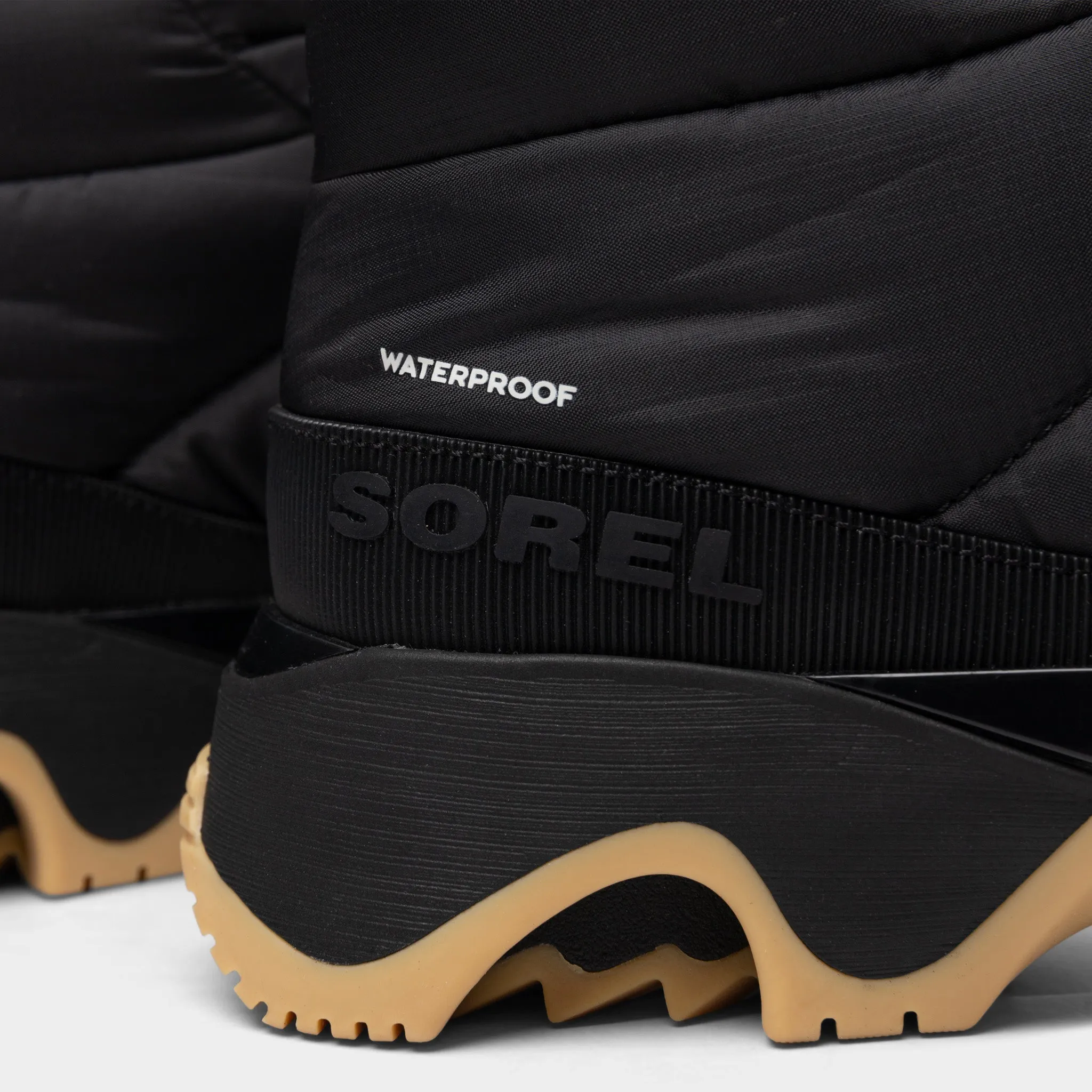 Sorel Women's Kinetic Impact Puffy Zip Boot Black / Sea Salt sold by JD Sports product image thumbnail 3