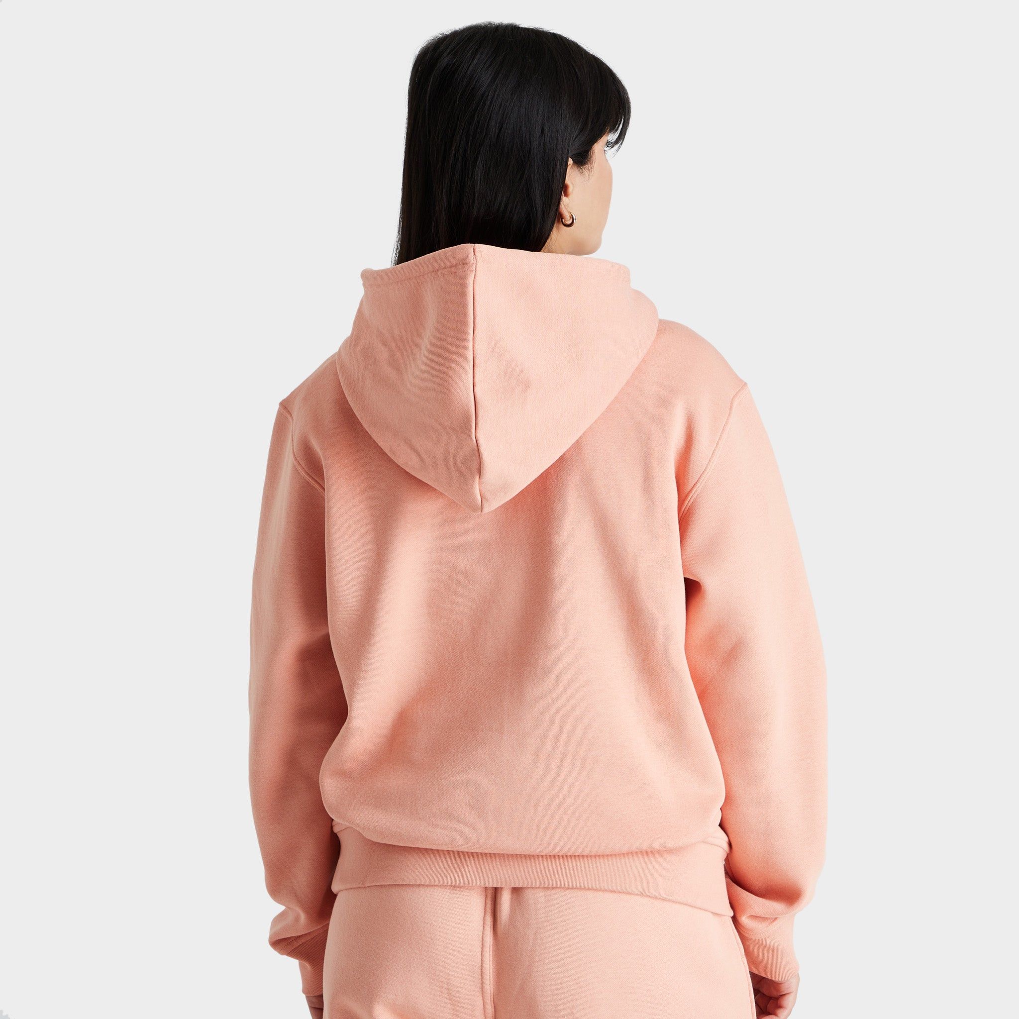 adidas Originals Women's Adicolor Essentials Fleece Pullover Hoodie / Ambient Blush sold by JD Sports product image thumbnail 2