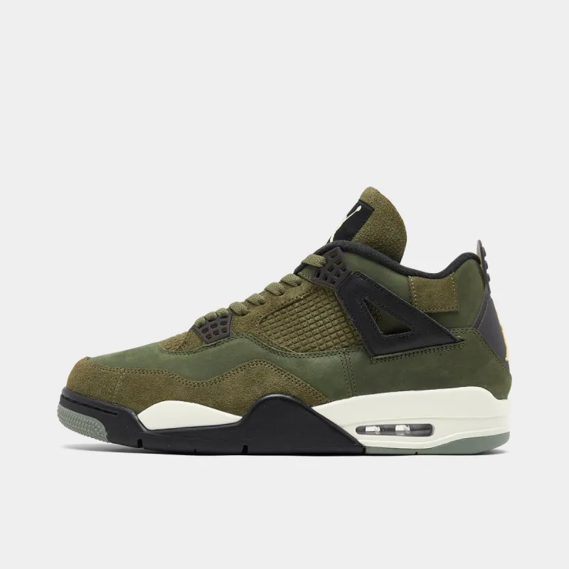 Jordan 4 Retro SE Craft Medium Olive / Pale Vanilla - Cargo Khaki sold by JD Sports
