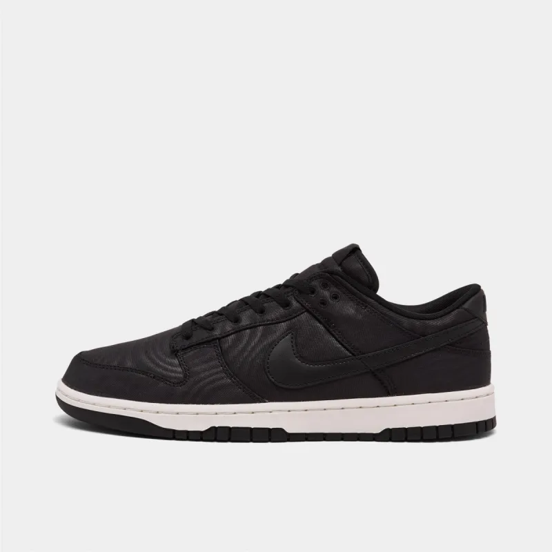 Nike Dunk Low Retro Premium Black / Black - Sail sold by JD Sports