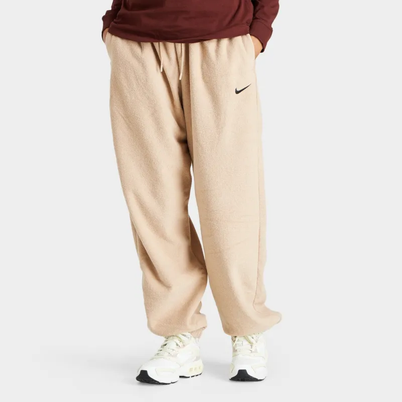 Nike Women's Sportswear Essentials Plush High-Rise Joggers Hemp / Black sold by JD Sports