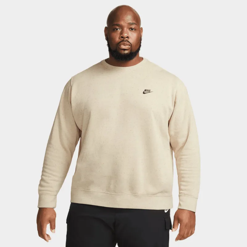 Nike Sportswear Club Fleece+ Crewneck / Limestone sold by JD Sports