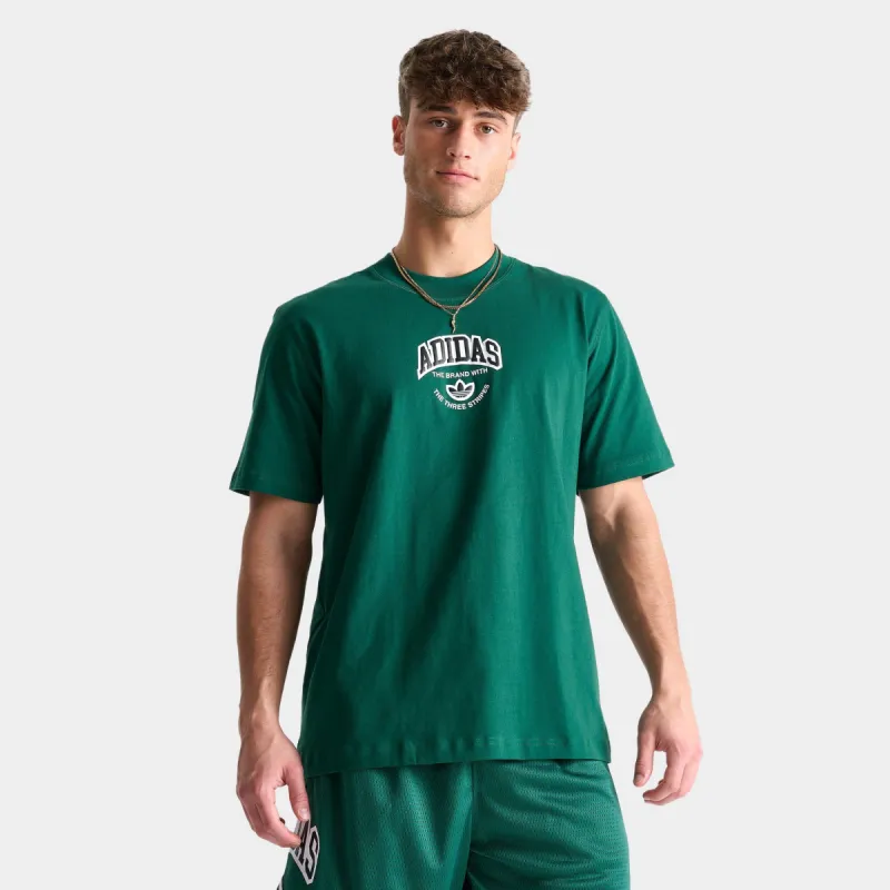 adidas Originals Varcity Graphic T-Shirt / Collegiate Green sold by JD Sports