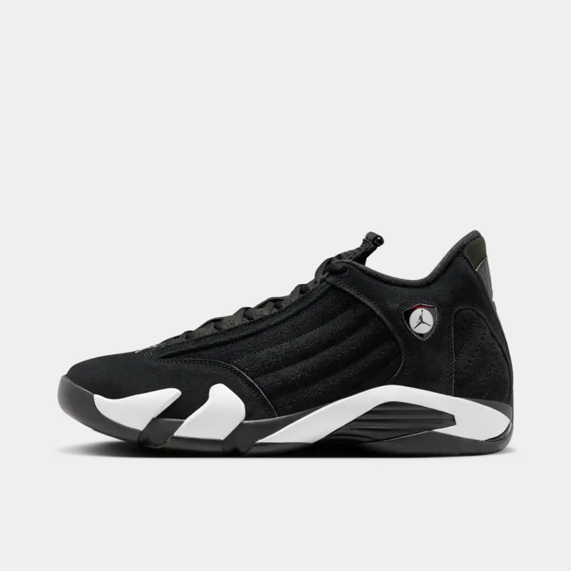 Jordan 14 Retro Black / Black - White sold by JD Sports
