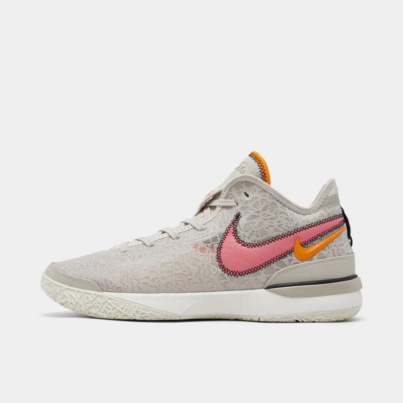 Nike Zoom LeBron NXXT Gen Light Orewood Brown / Coral Chalk - Sesame sold by JD Sports