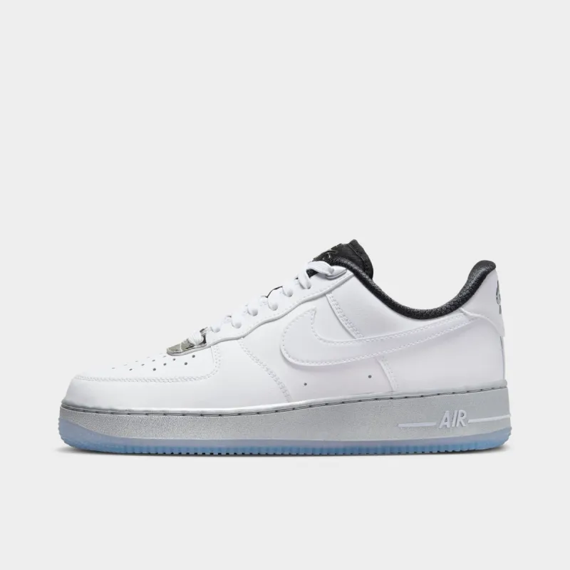 Nike Women's Air Force 1 `07 SE White / White - Metallic Silver sold by JD Sports