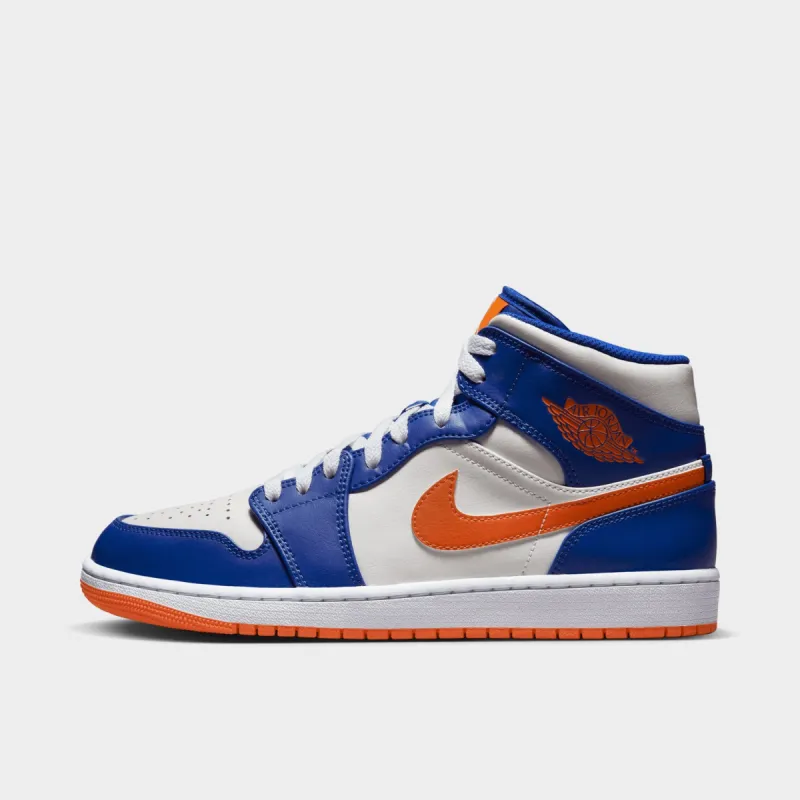 Jordan 1 Mid Game Royal / Rush Orange - Phantom sold by JD Sports