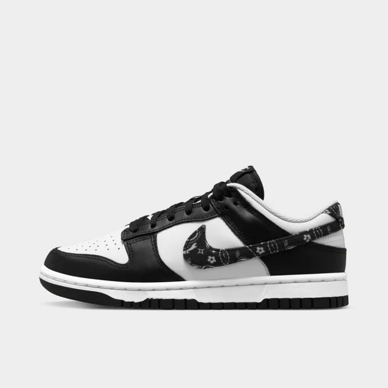 Nike Women's Dunk Low Essential White / Black - White sold by JD Sports