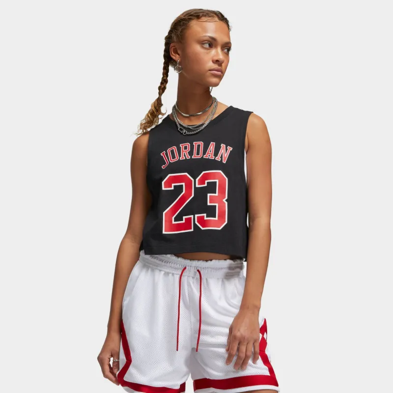 Jordan Women's (Her)itage Tank Black / White sold by JD Sports