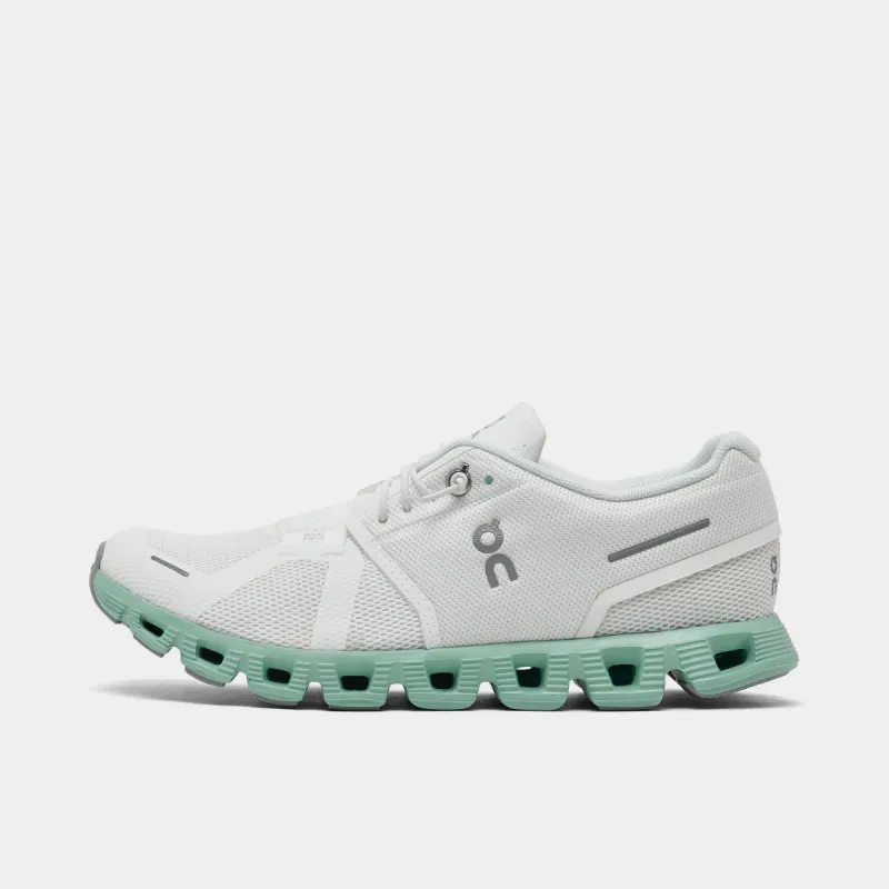 On Women's Cloud 5 Undyed White / Creek sold by JD Sports